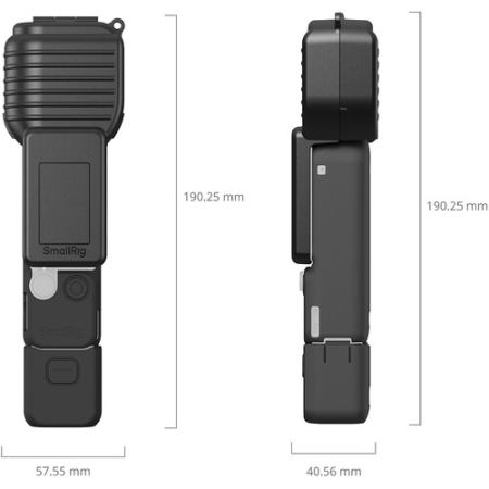SmallRig 6005 - zestaw etui ochronnych do DJI Osmo Pocket 4 - wymiary